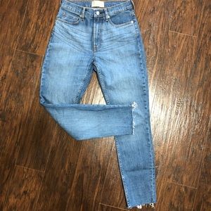 Everlane jeans high rise